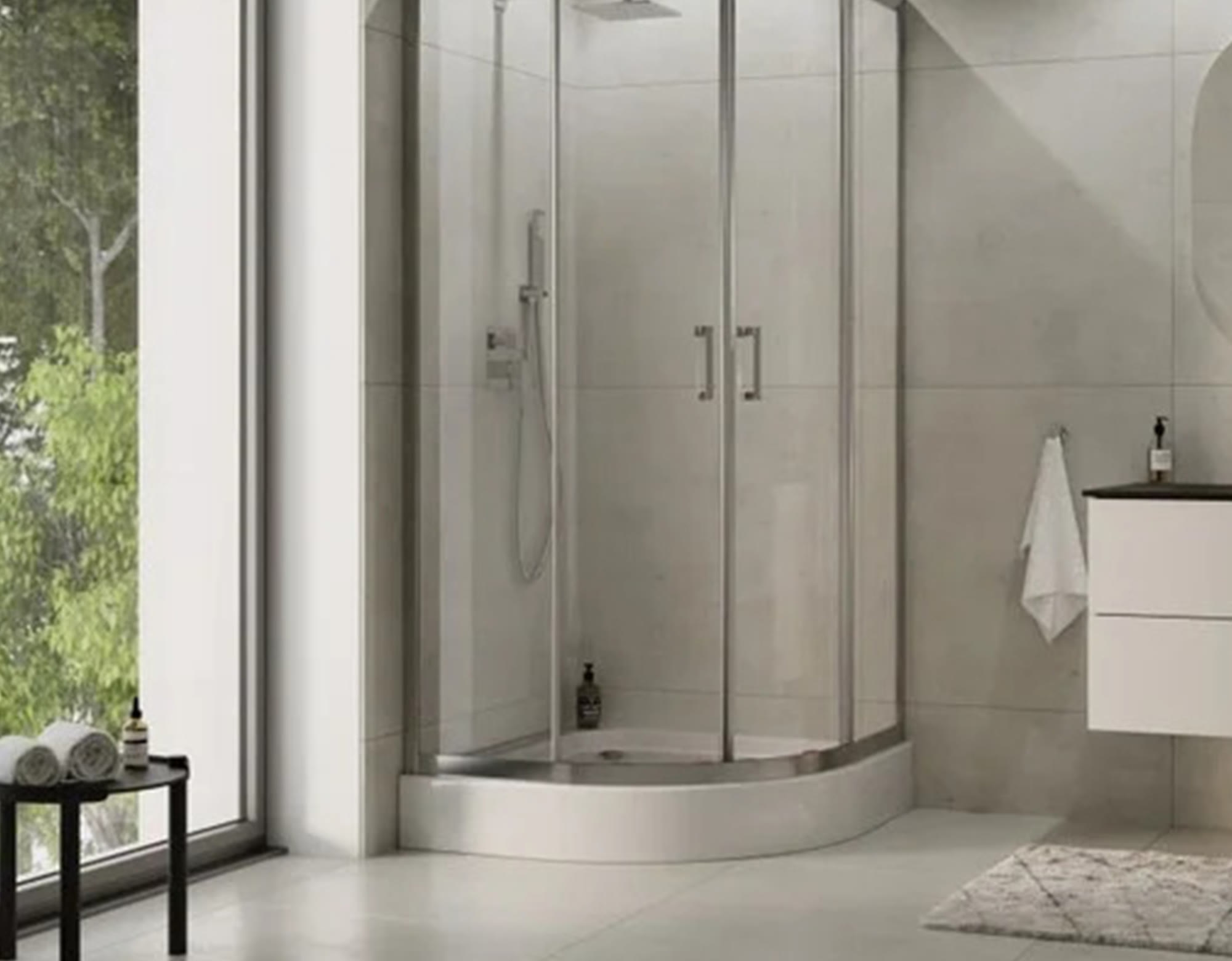 Quadrant Sliding Shower Cubicle